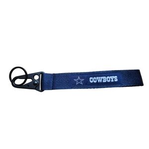 Dallas Cowboys Blue Keychain Lanyard